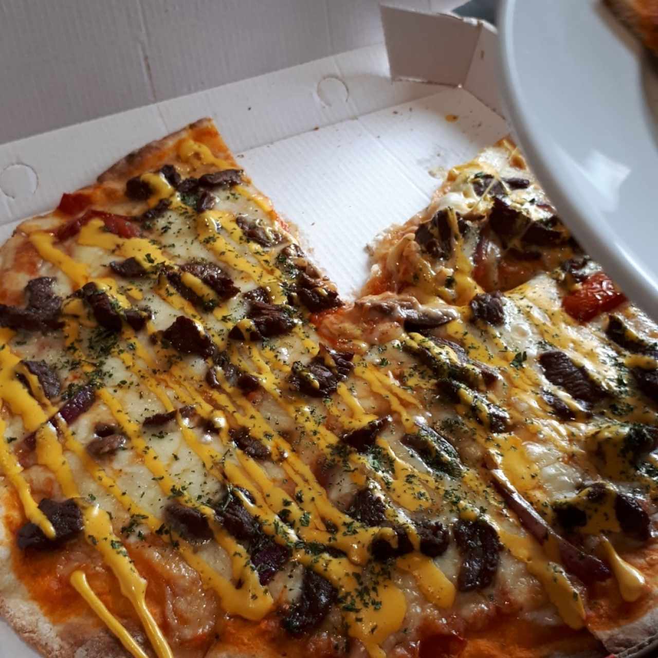 pizza de lomo