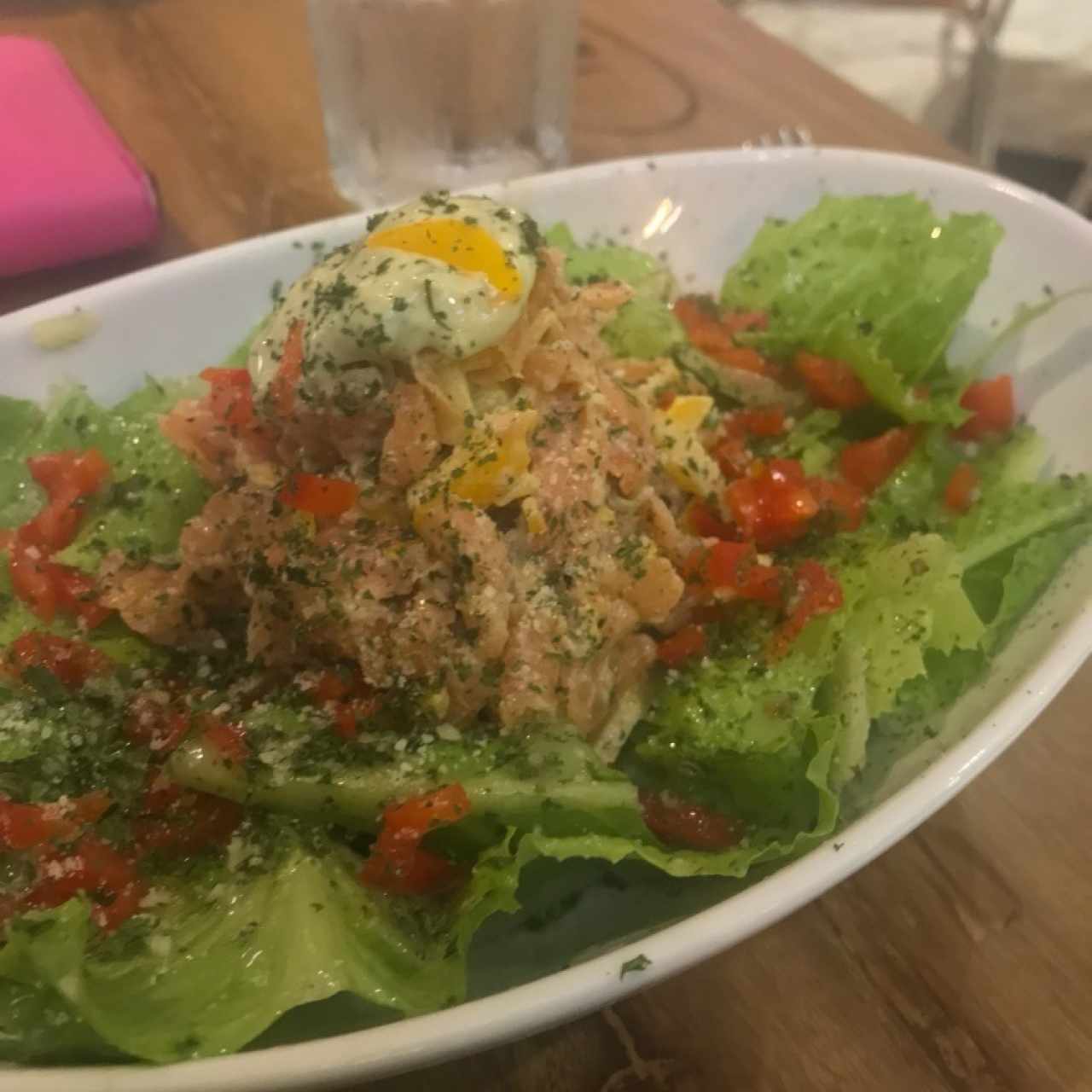 Ensalada salmon