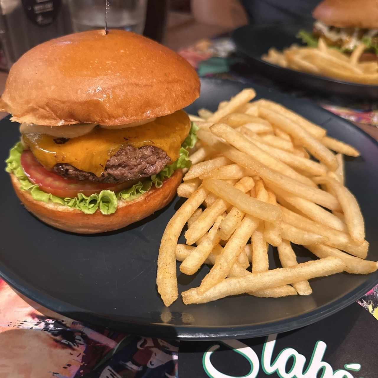 Burger - Retro Cheese Burger