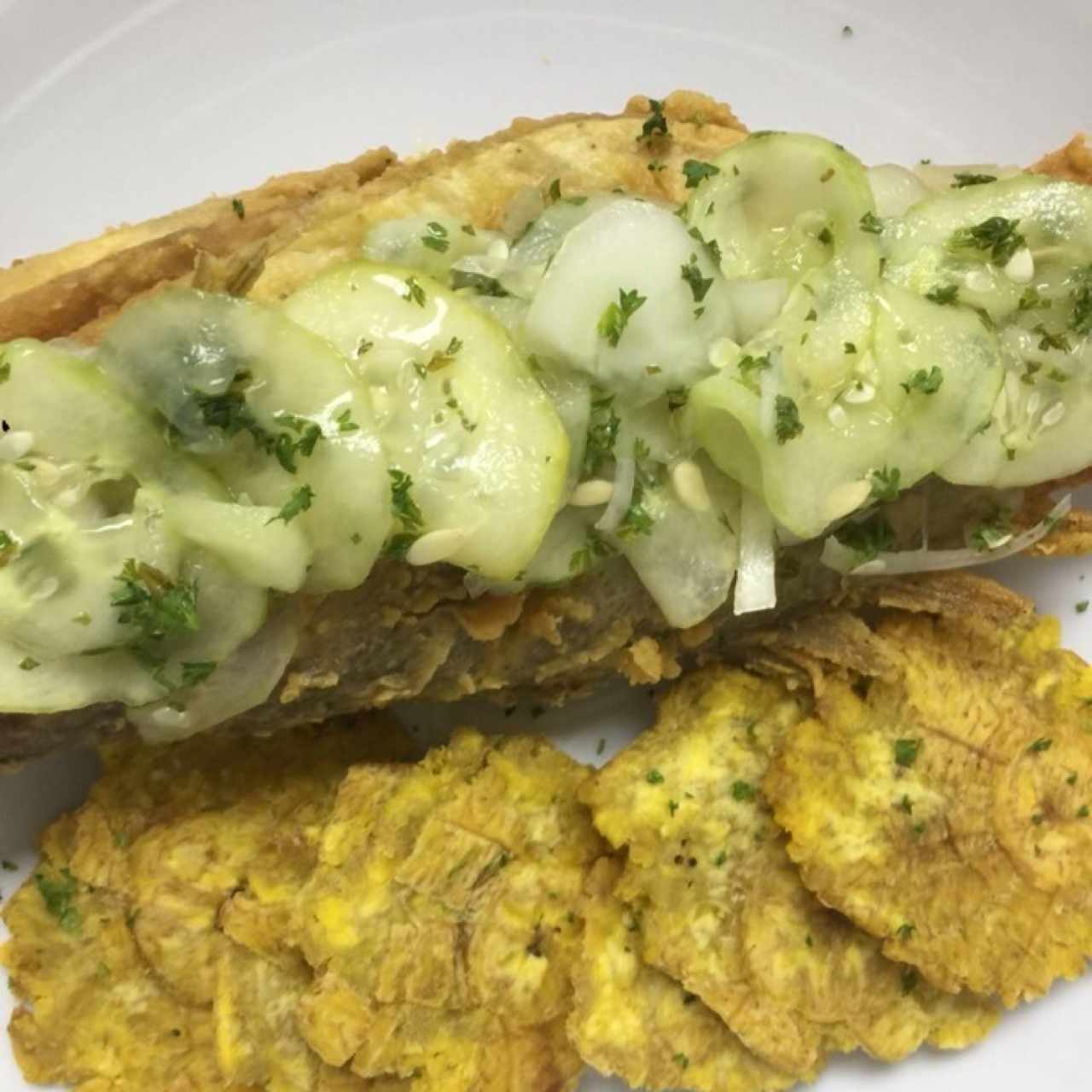 Pescao’ al estilo Chorrillero.