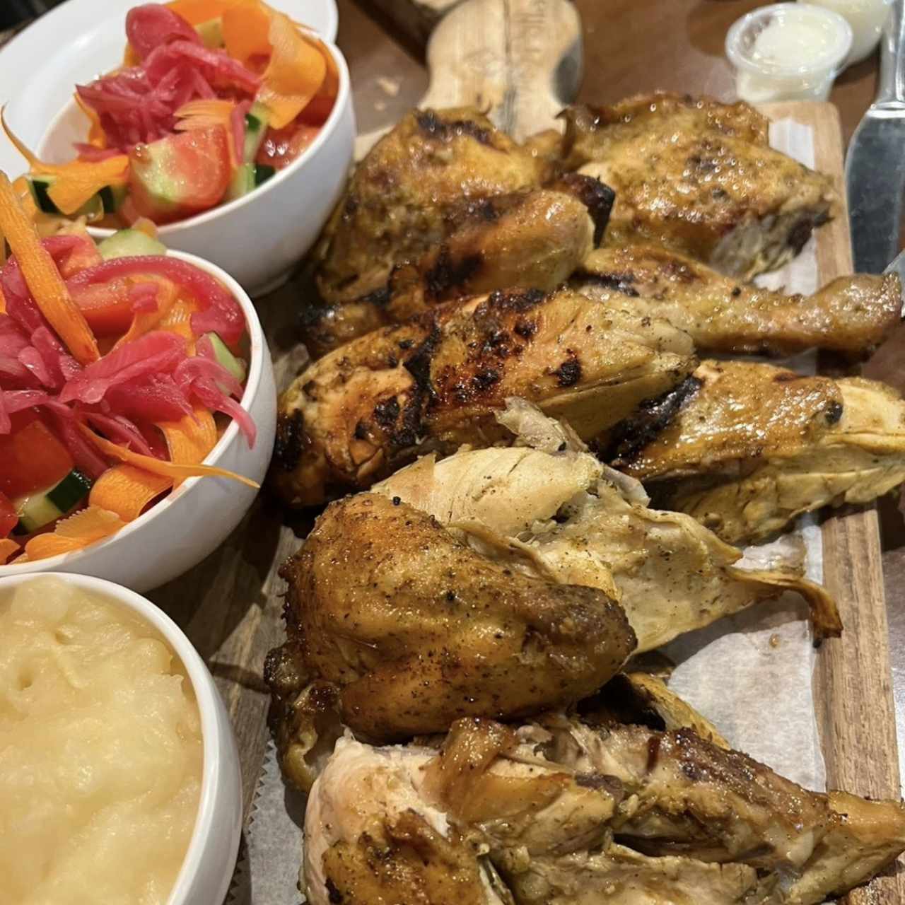 Pollo entero buco pack