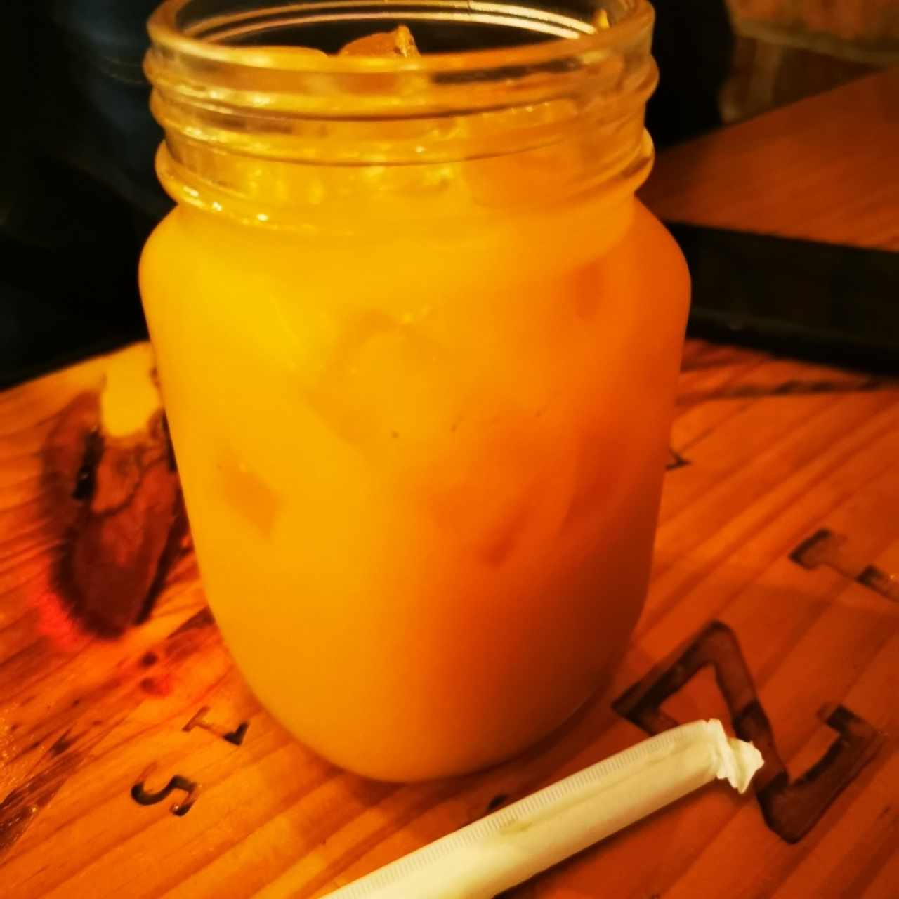 Jugo de maracuya con raspadura