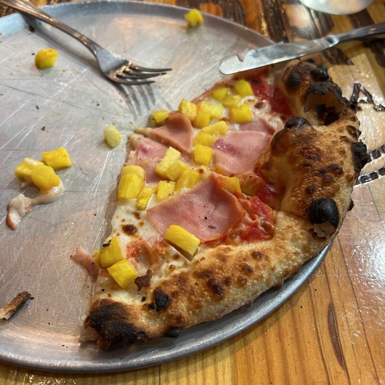Hawaiana ( jamon y piña )