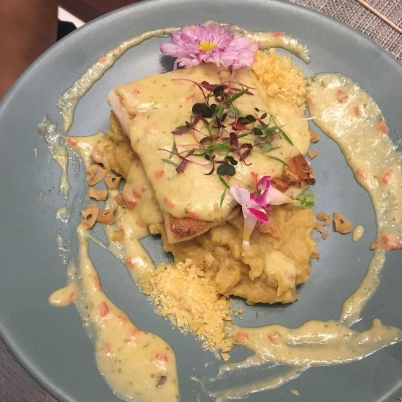 corvina en coco