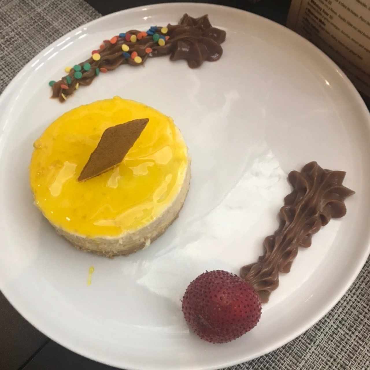 Cheese cake de chicheme. 