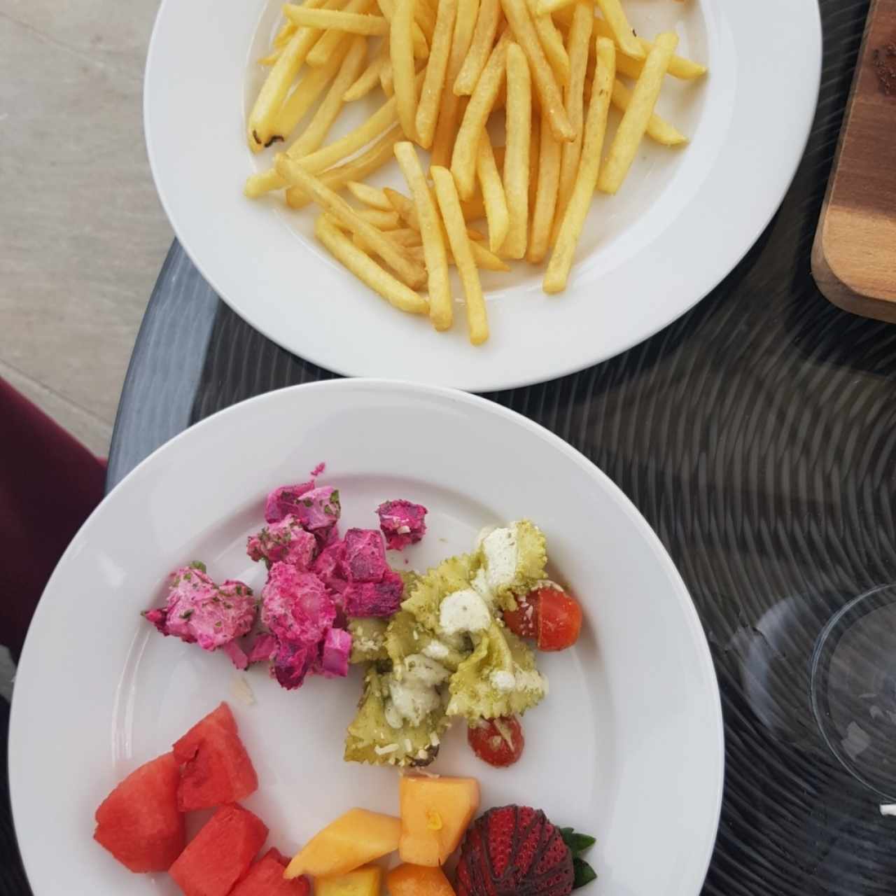 Acompañamiento de la barbacoa