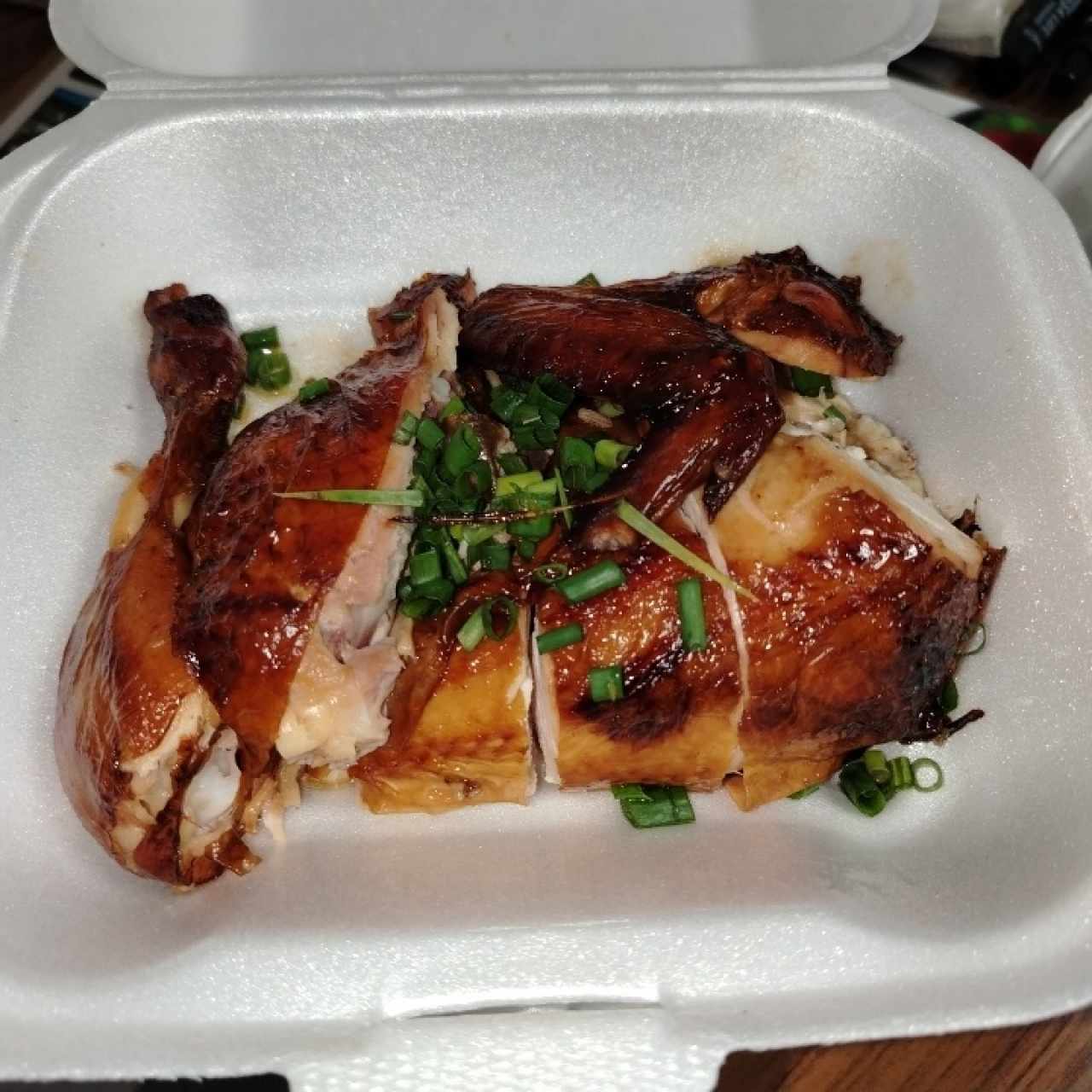 Menú rápido - Pollo asado
