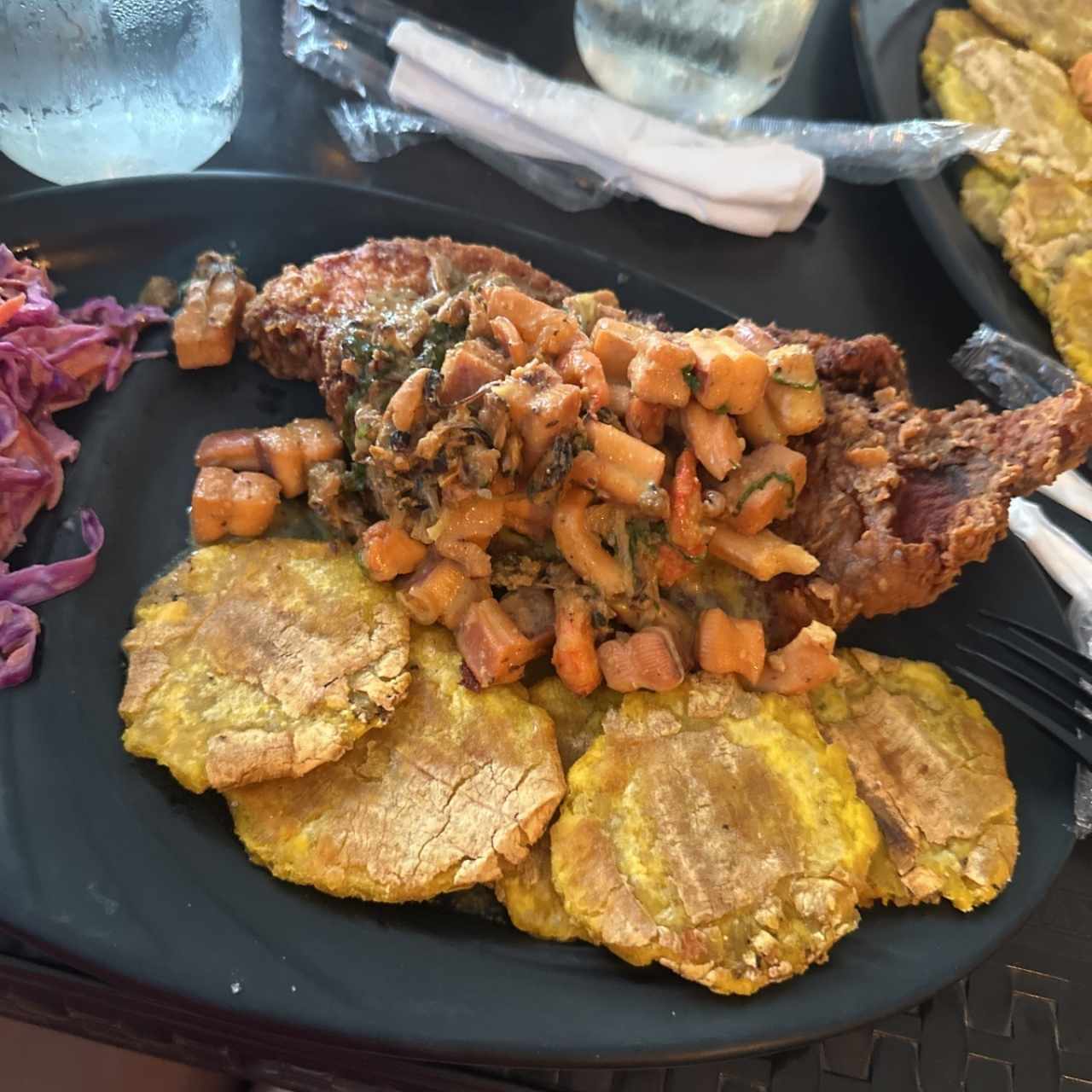 FILETE DE PESCADO A LO MACHO