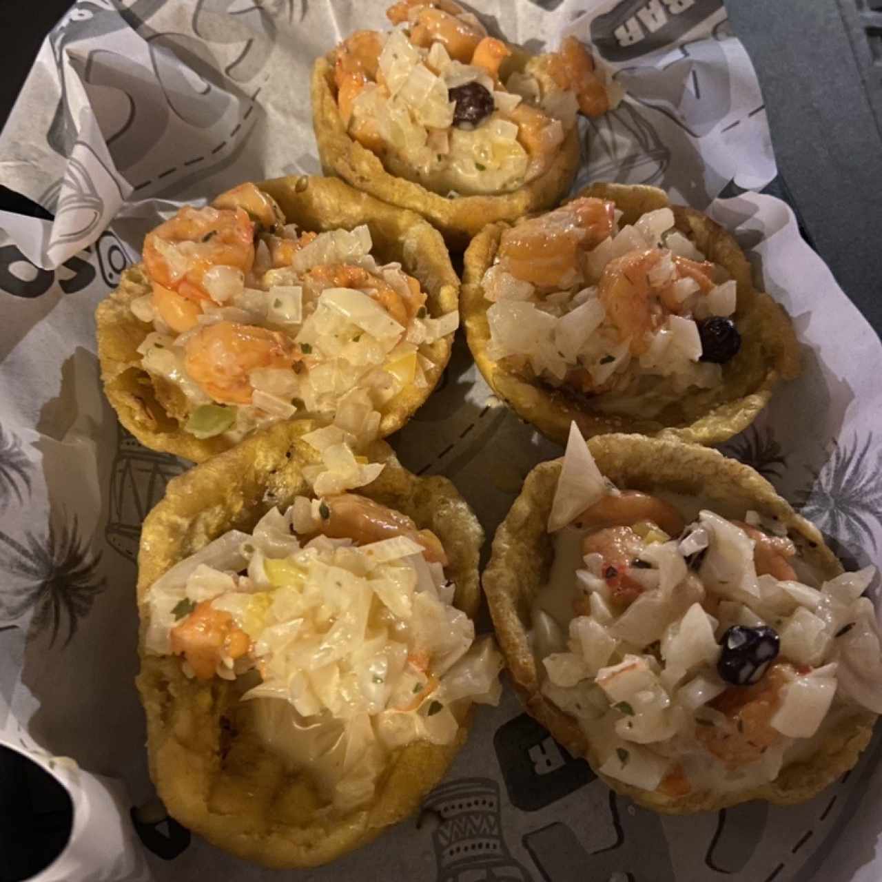 Aperitivos - PATACONES RELLENOS