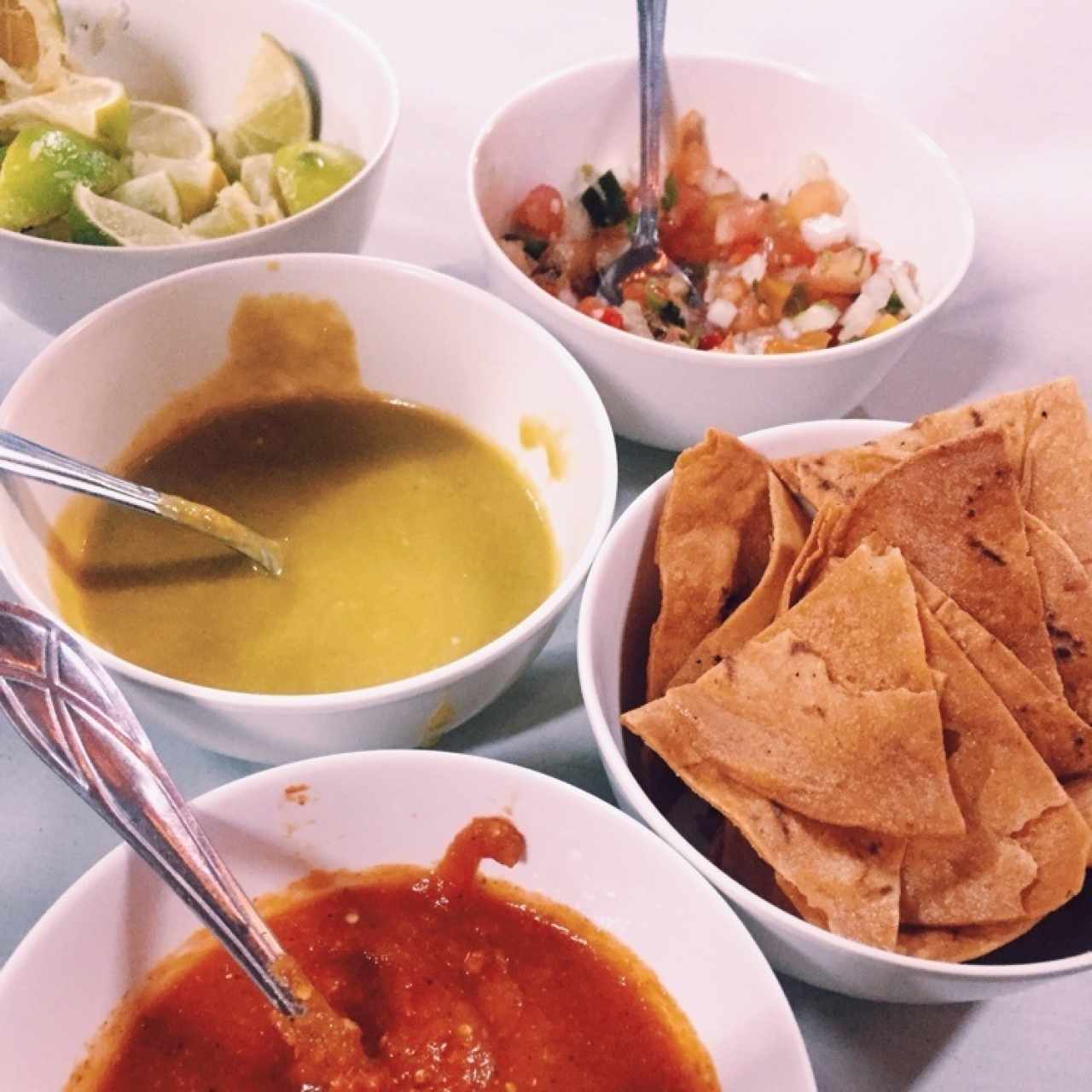 Chips (cortesia de la casa)