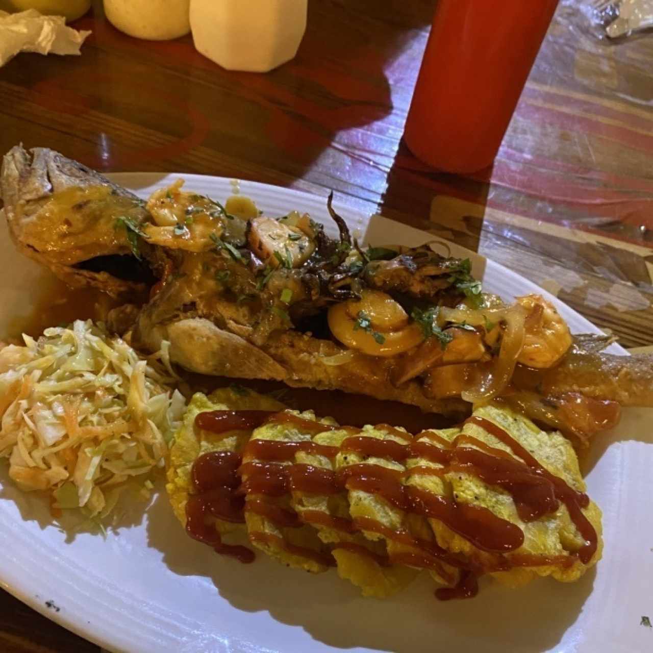 Pescado a lo macho
