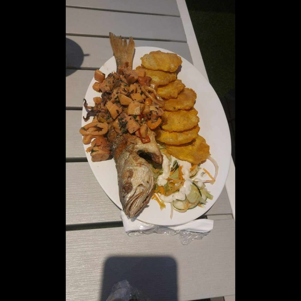 Pescado a lo macho