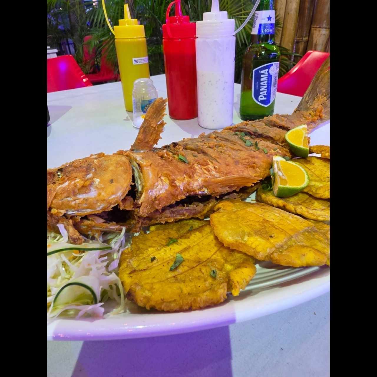 Pescado frito 