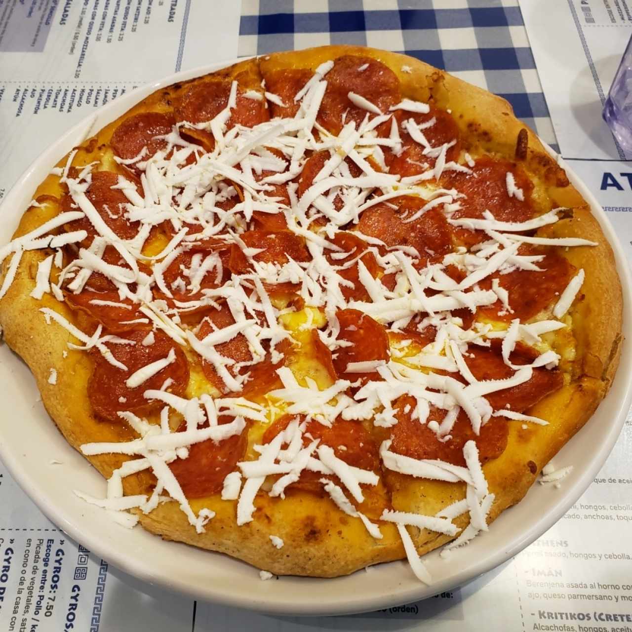 pizza de peperoni 