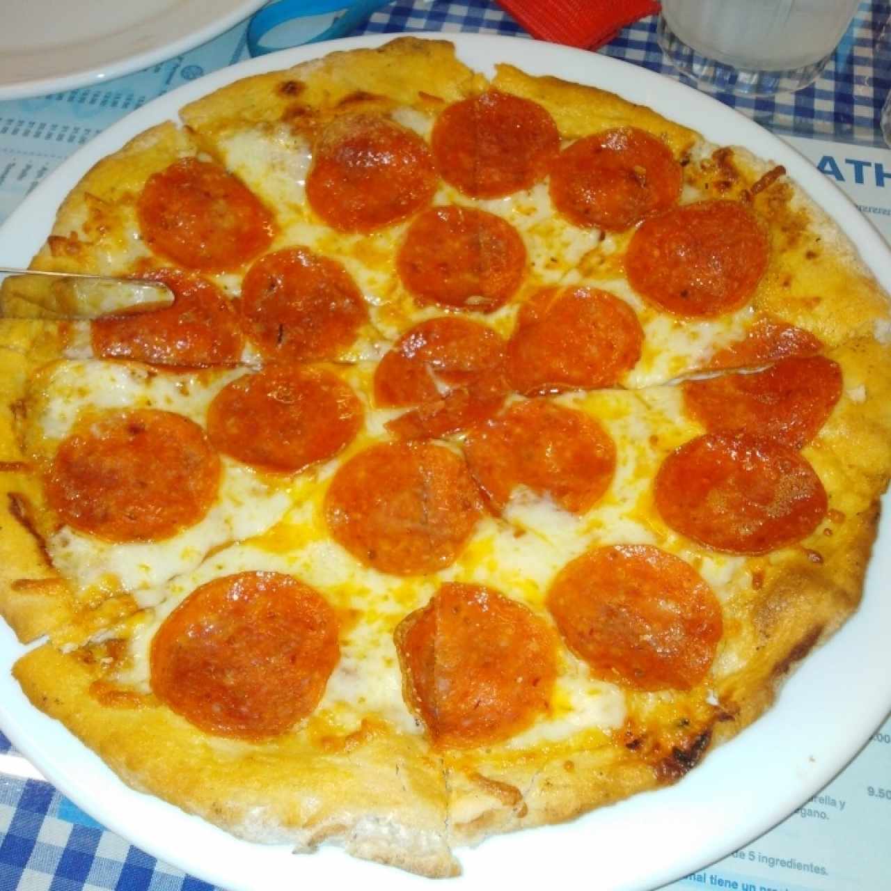 pizza de peperoni