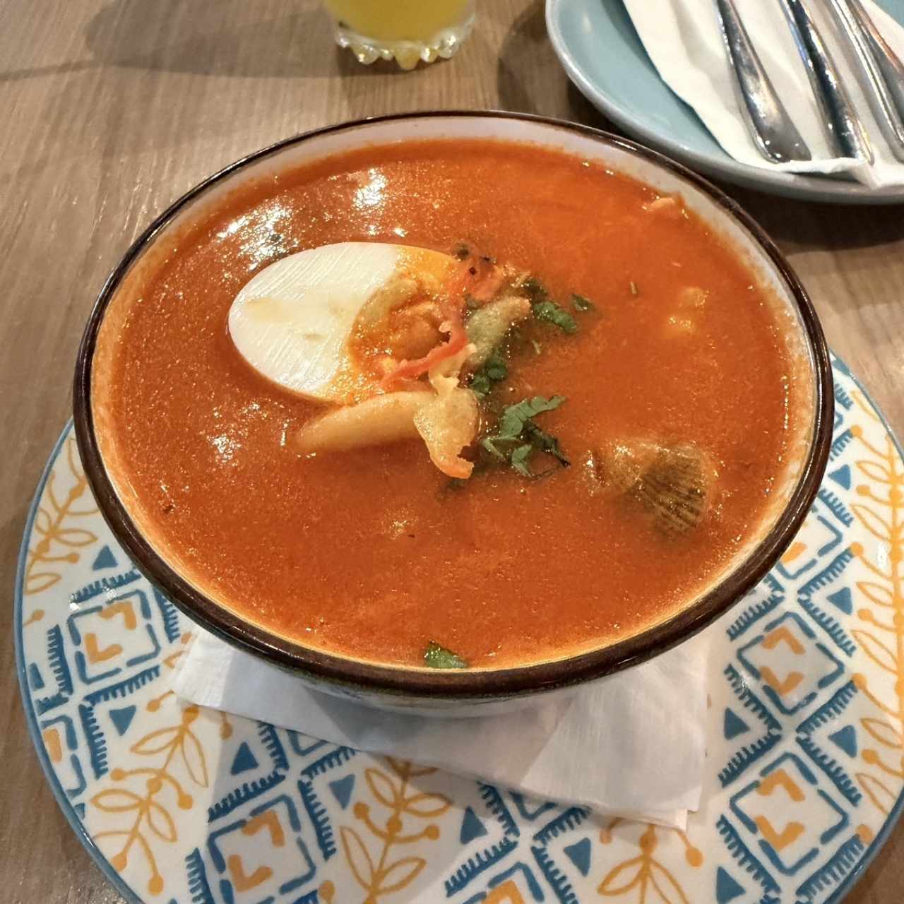 Chupe de mariscos 