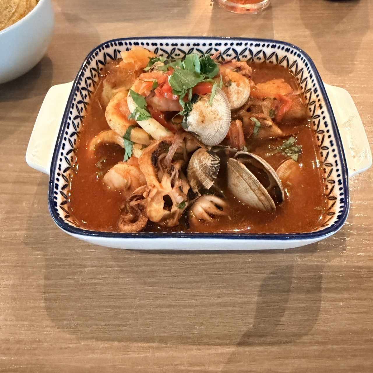 Sudado de Pescado y Mariscos