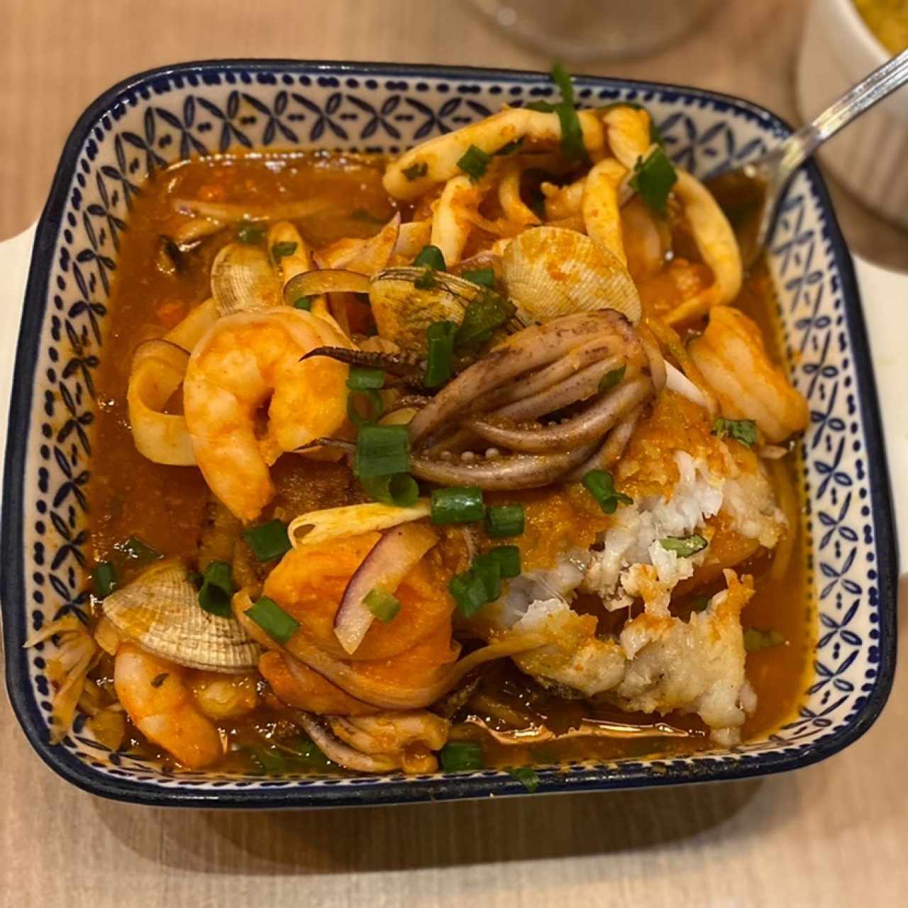 Pescado Sudadl en Aji