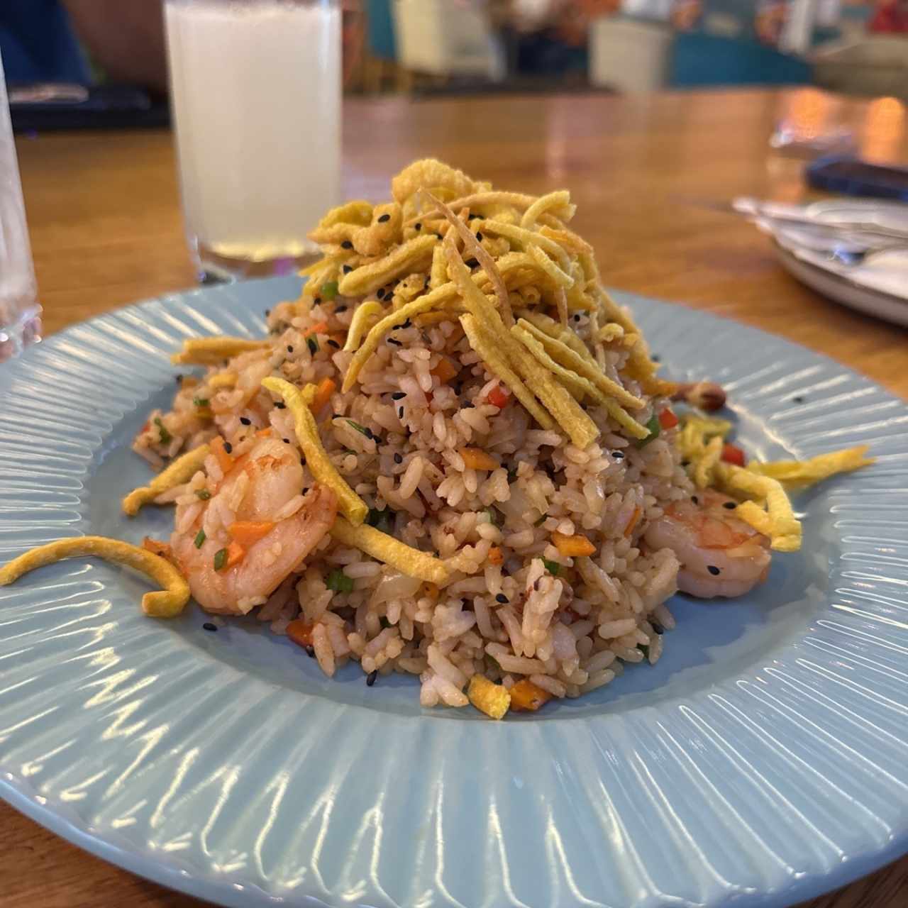 Arroz Chaufa con Mariscos