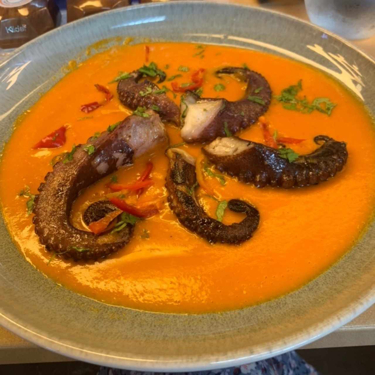 pulpo al curry