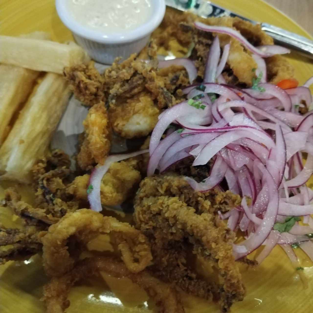 Jalea de Corvina o de Mariscos