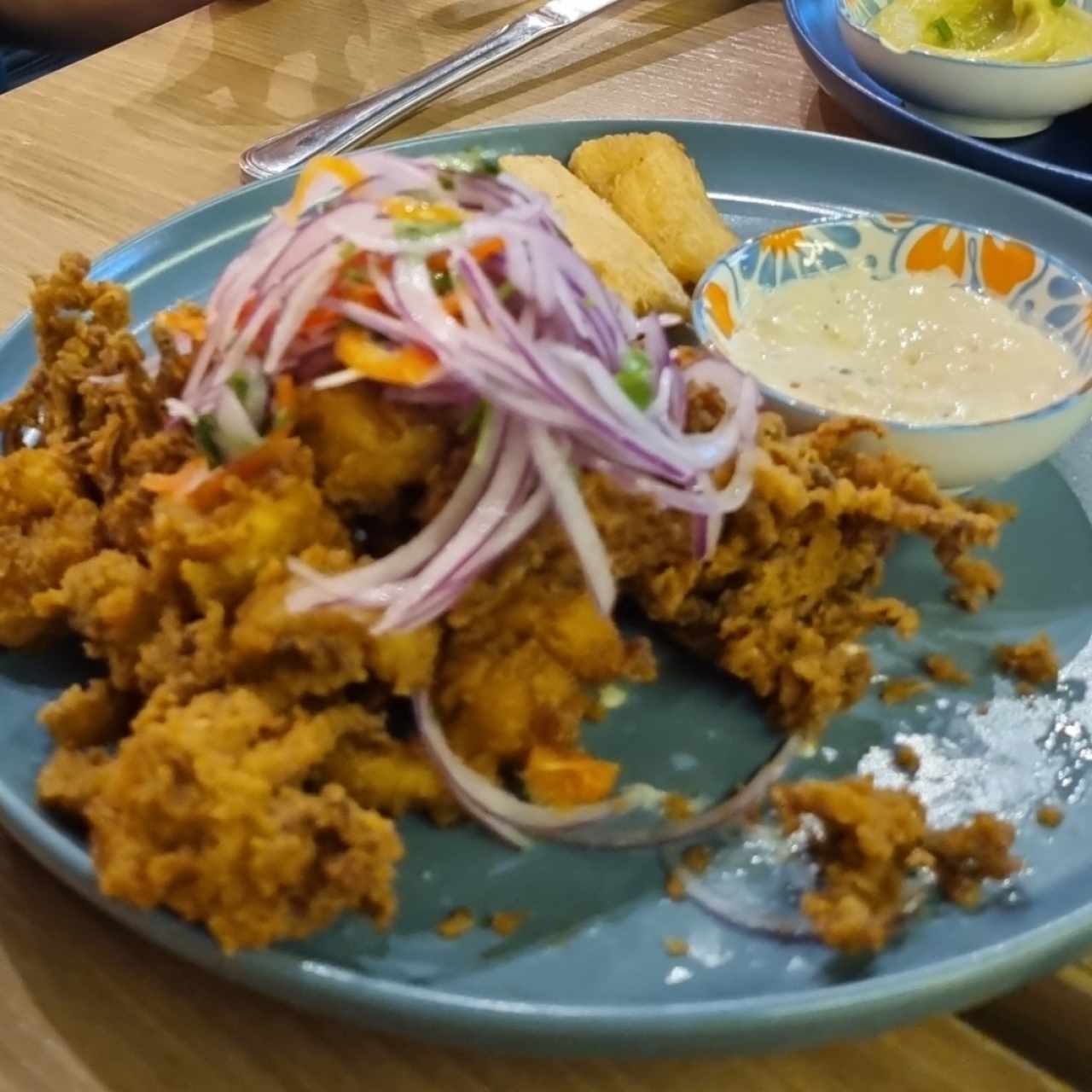 Jalea de Corvina o de Mariscos