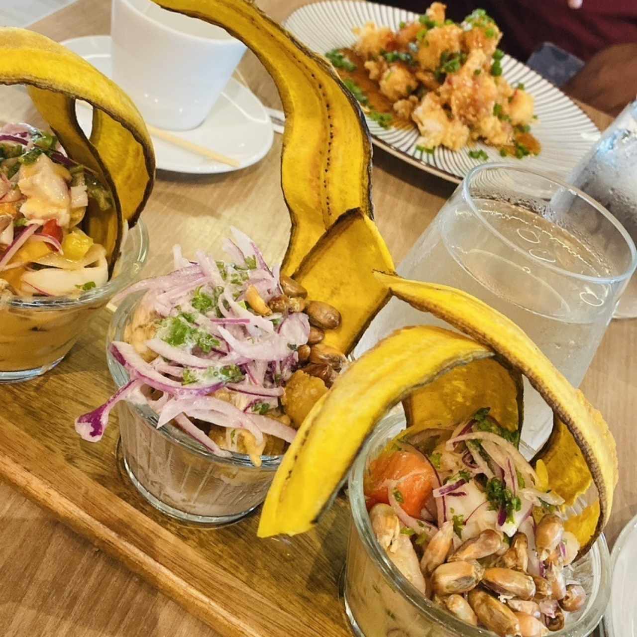 Degustación de tres Ceviches