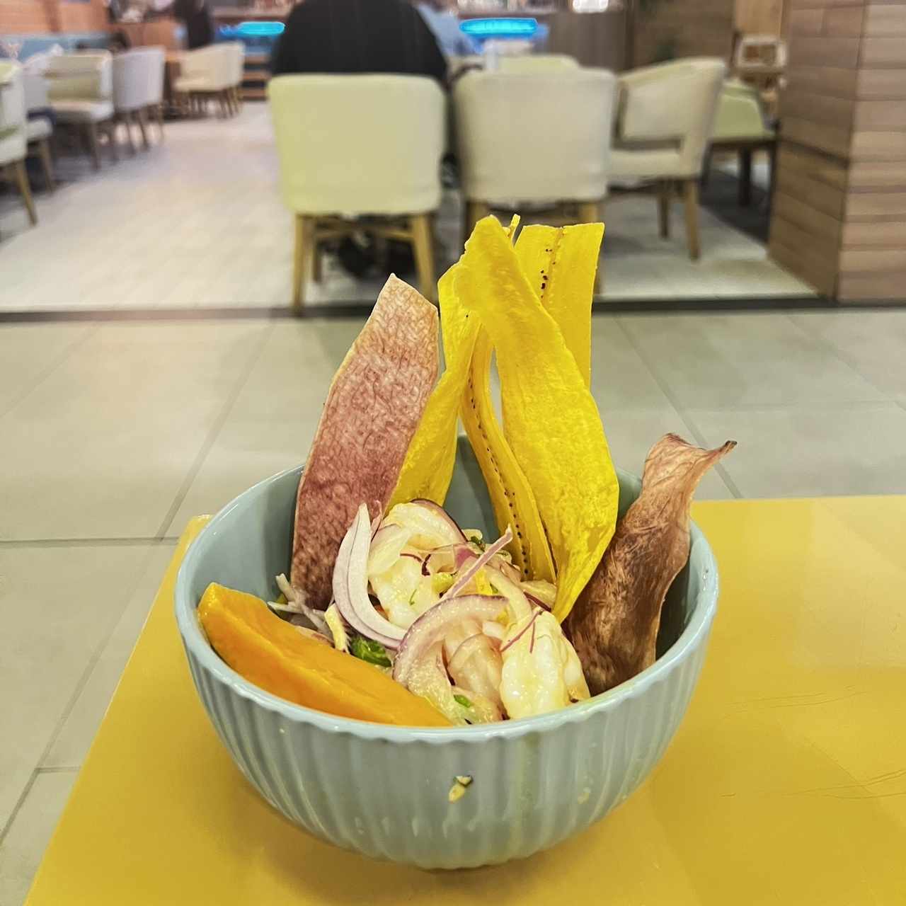 Ceviche de camarones
