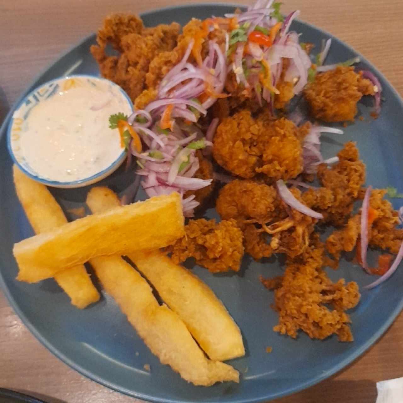Jalea de Corvina o de Mariscos