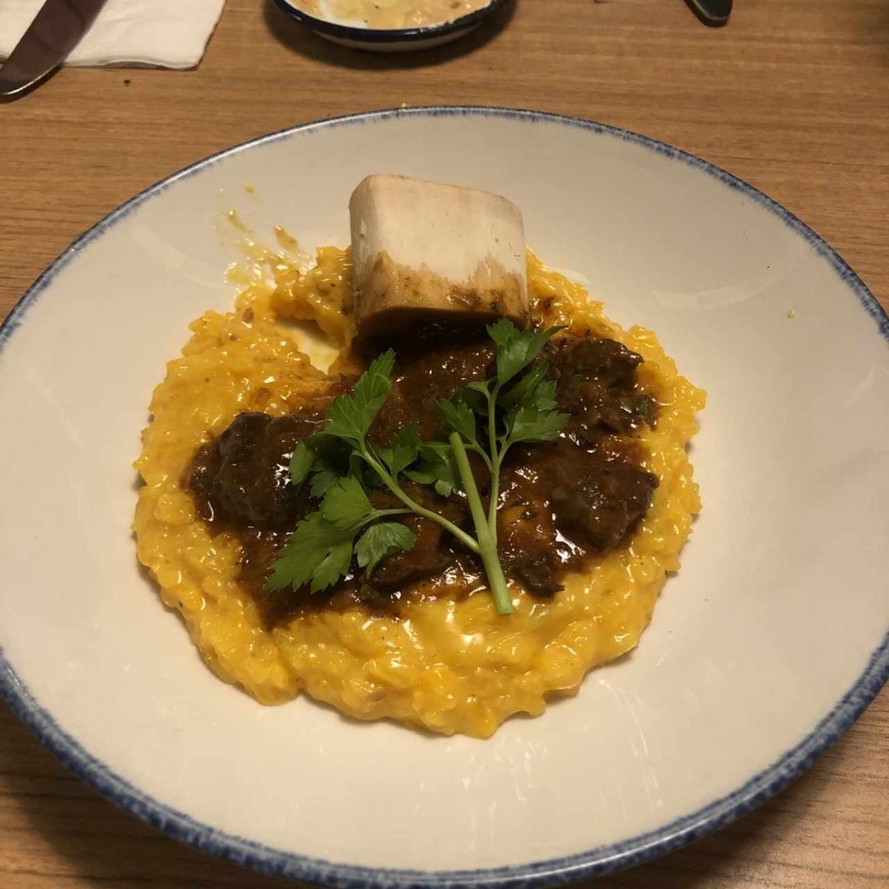 Rissoto de ossobuco