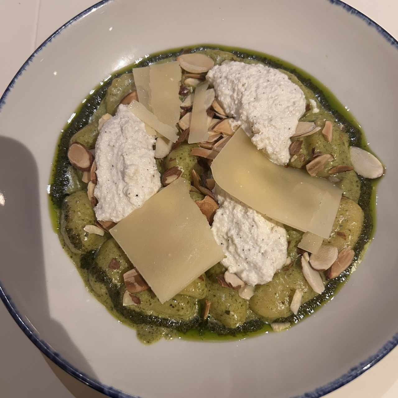 Gnocchi Al Pesto Rustico