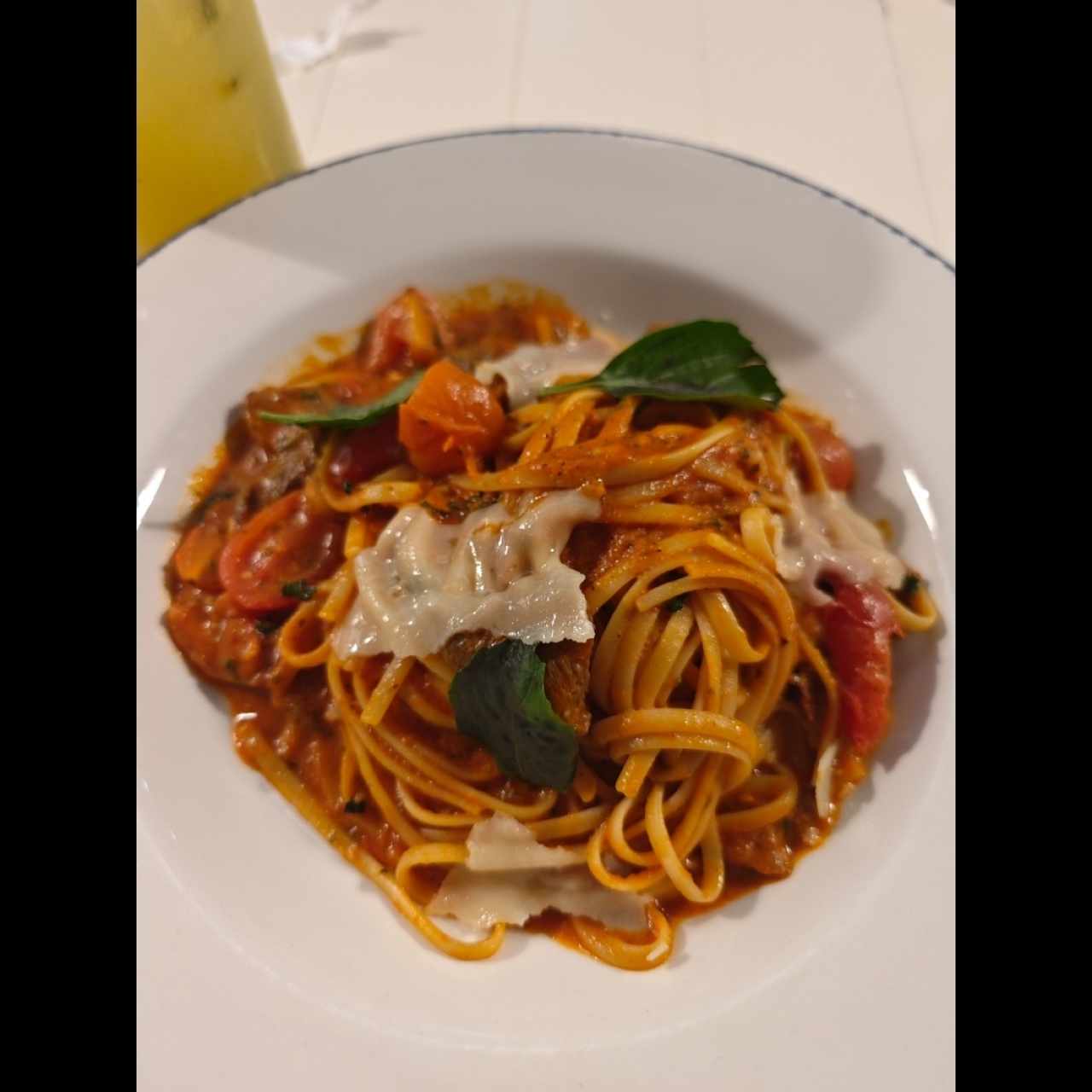 Linguini Al Filetto Di Pomodoro