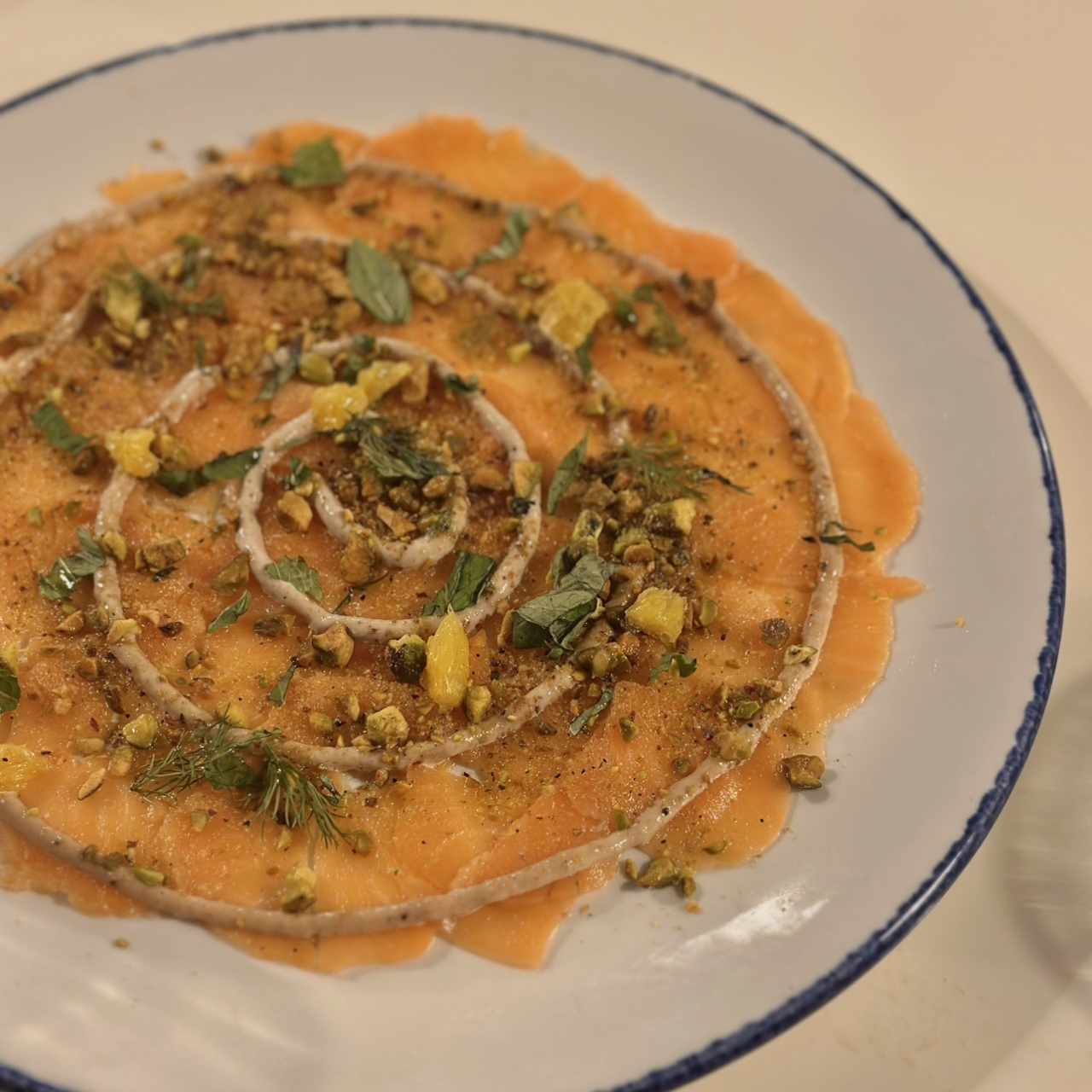 Carpaccio Di Salmone