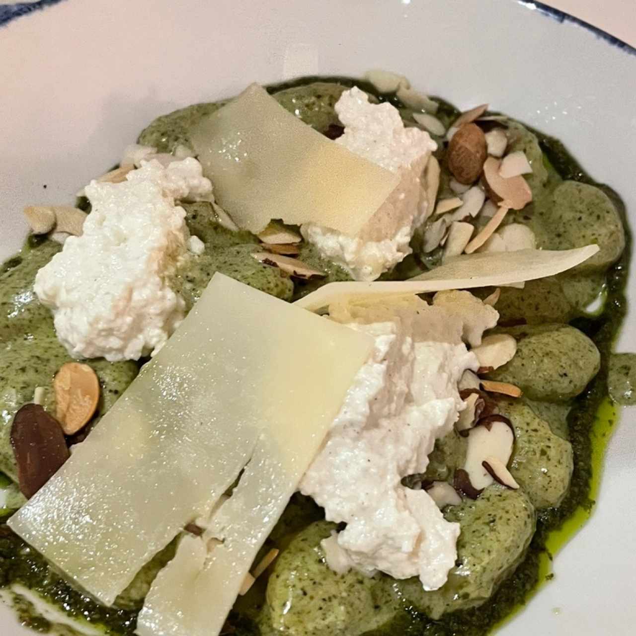 Gnocchi Al Pesto Rustico