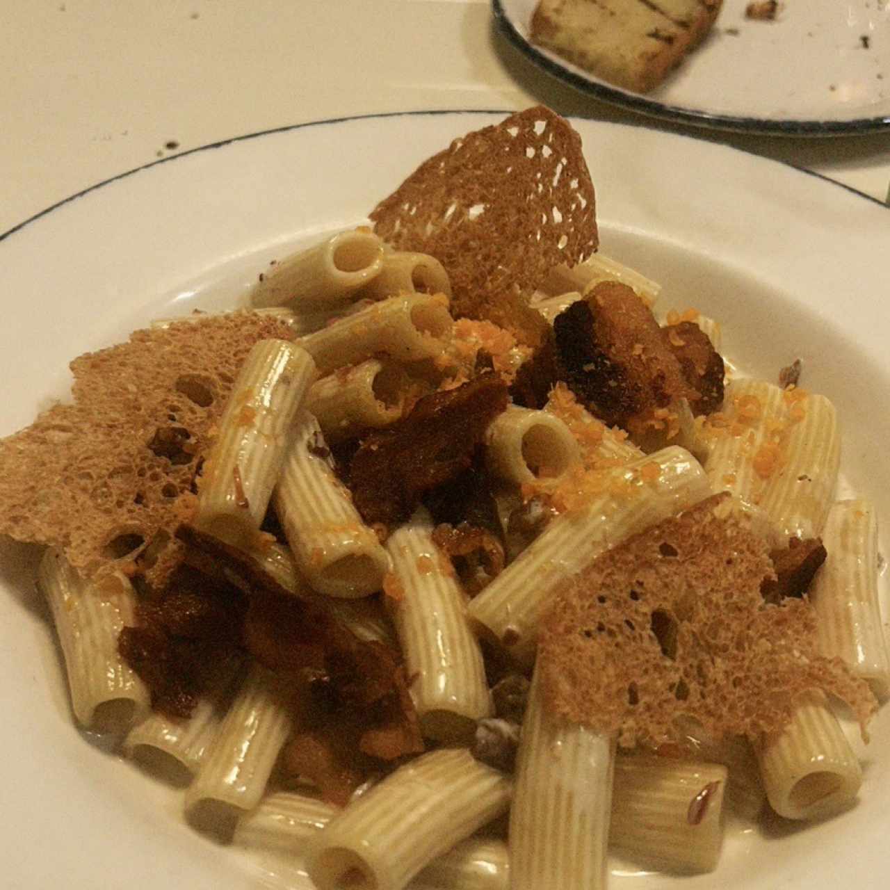 Rigatoni Ni Carbonara Ni Alfredo