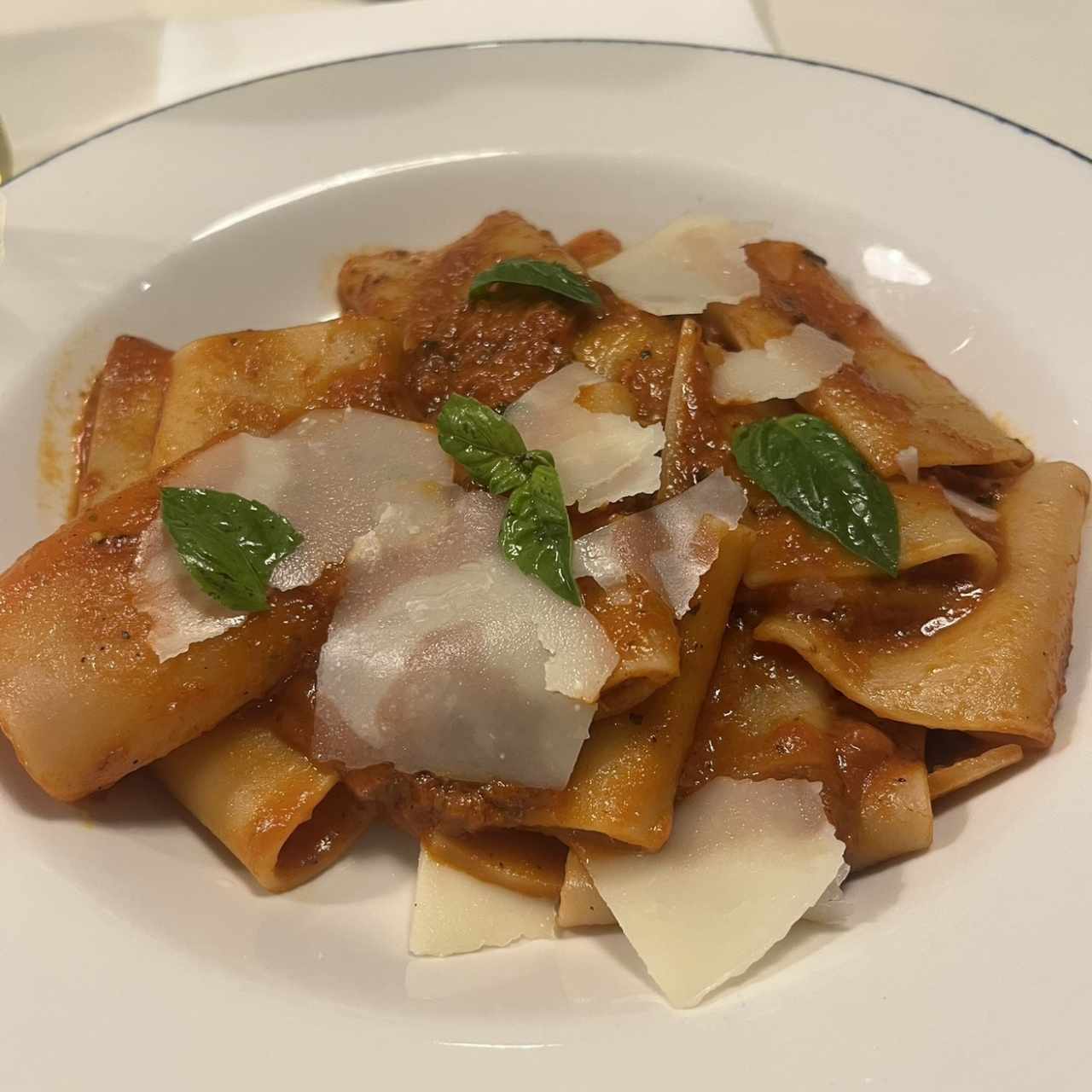 Pastas - Paccheri Alla Bolognesa