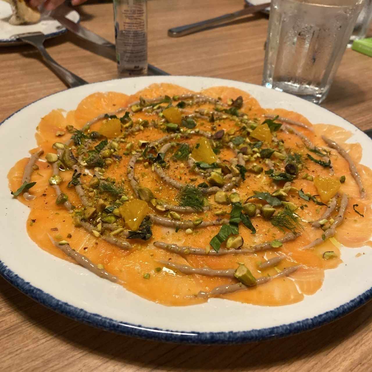 Carpaccio Di Salmone