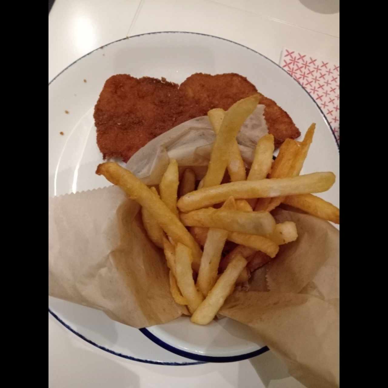 Secondi Piatti - Milanesa de pollo