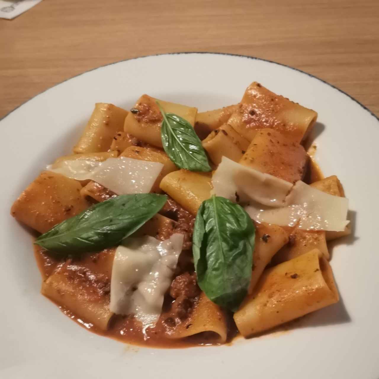Pastas - Paccheri Alla Bolognesa