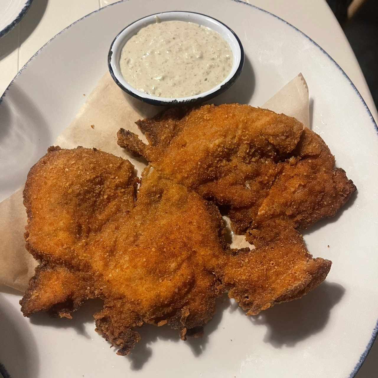 Secondi Piatti - Milanesa de pollo