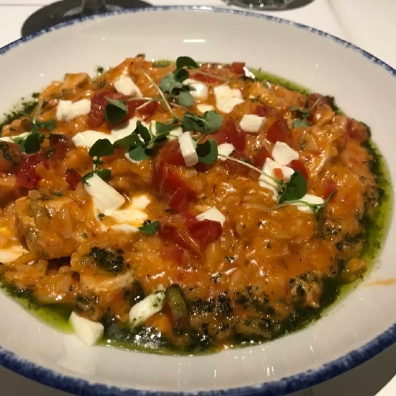 risotto caprese 