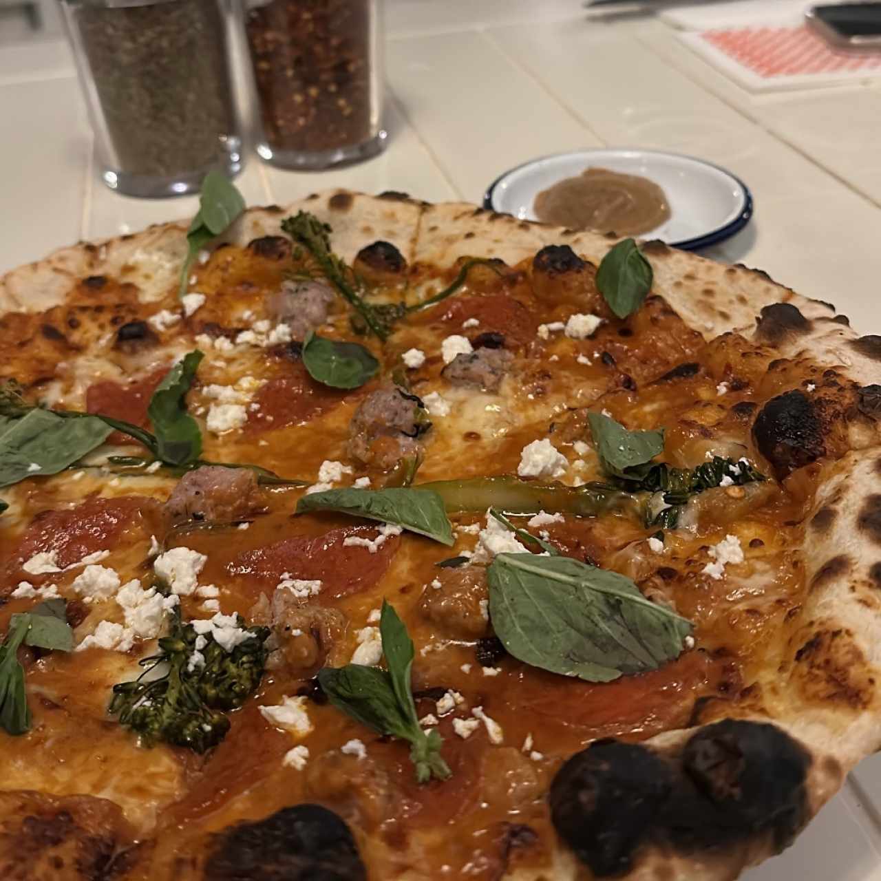 Pizza feta