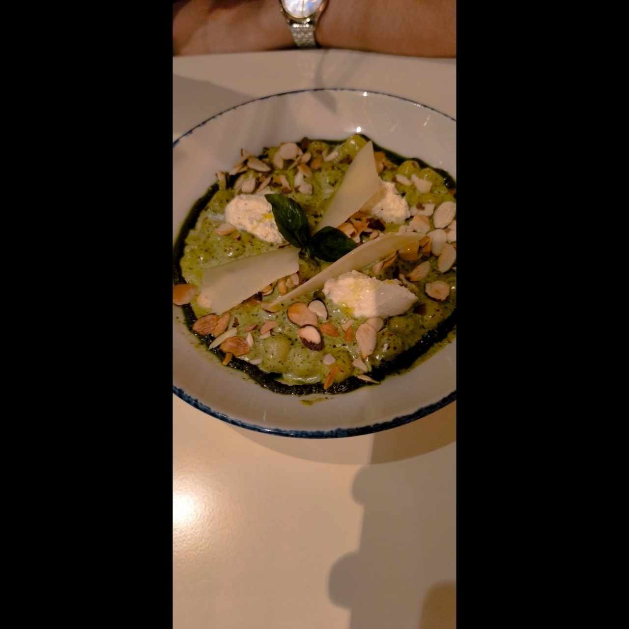 Gnocchi Al Pesto Rustico