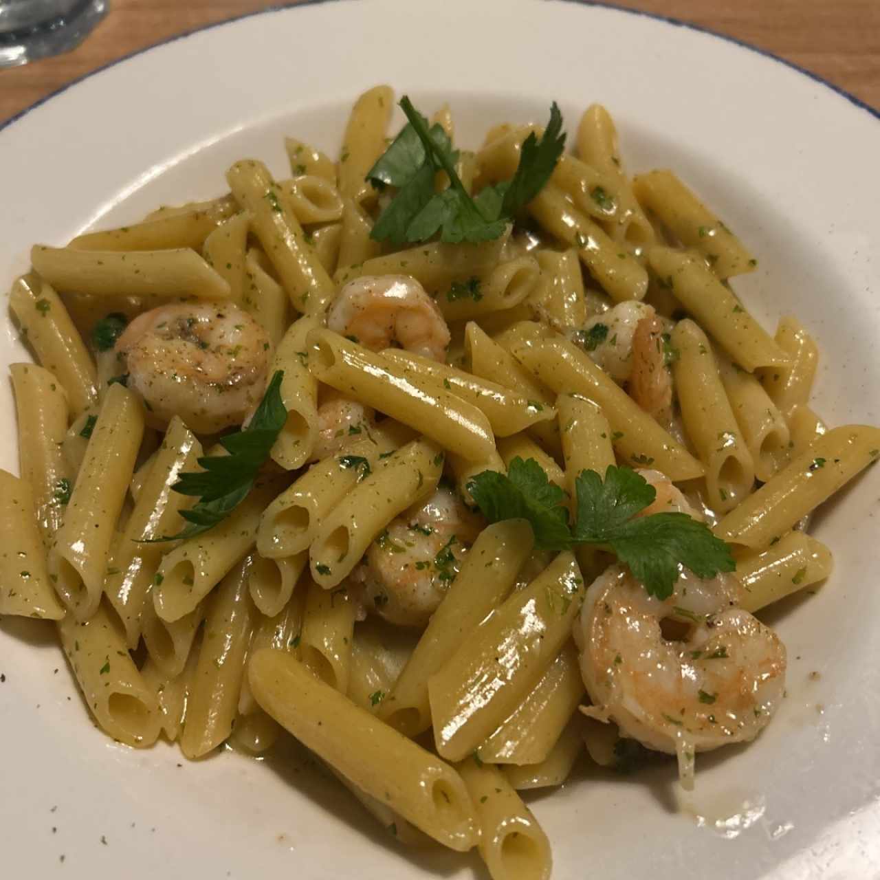 Fetuccini Aglio, Olio,Funghi E Pepperoncino