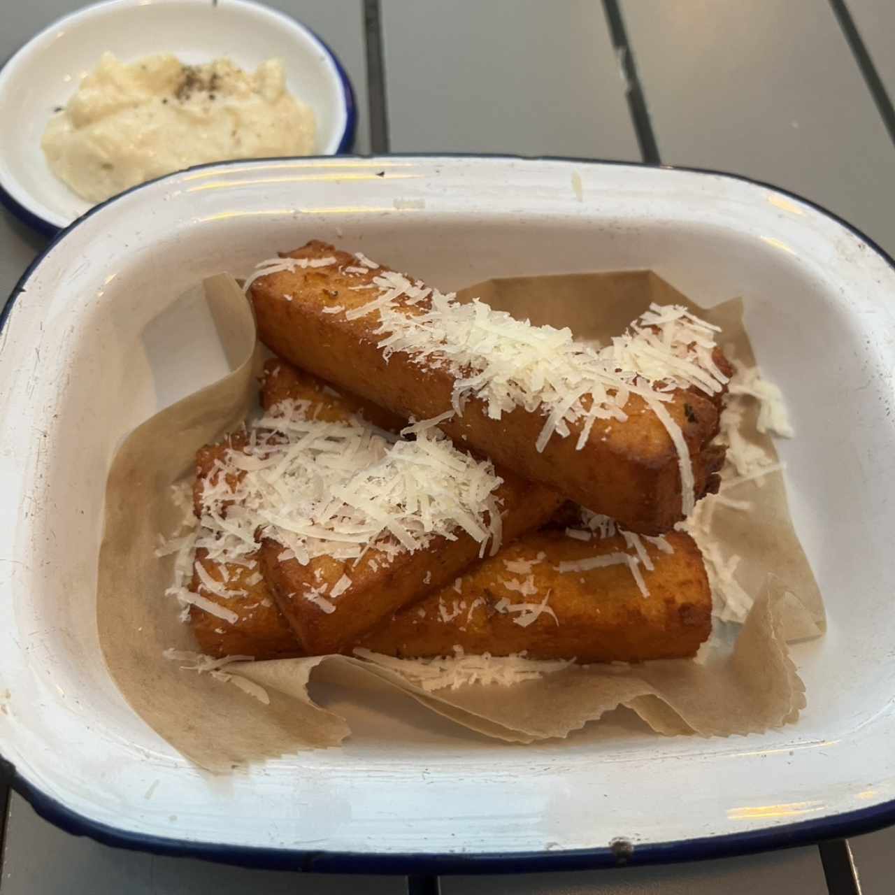 Polenta Fritta con Aioli