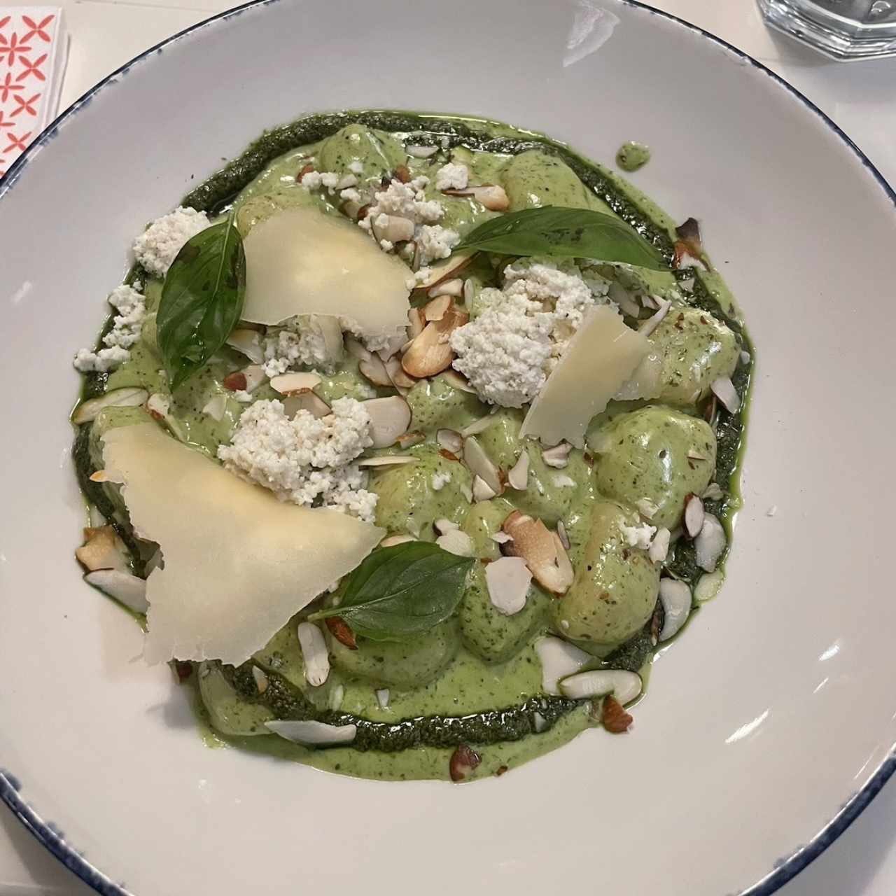 Gnocchi Al Pesto Rustico