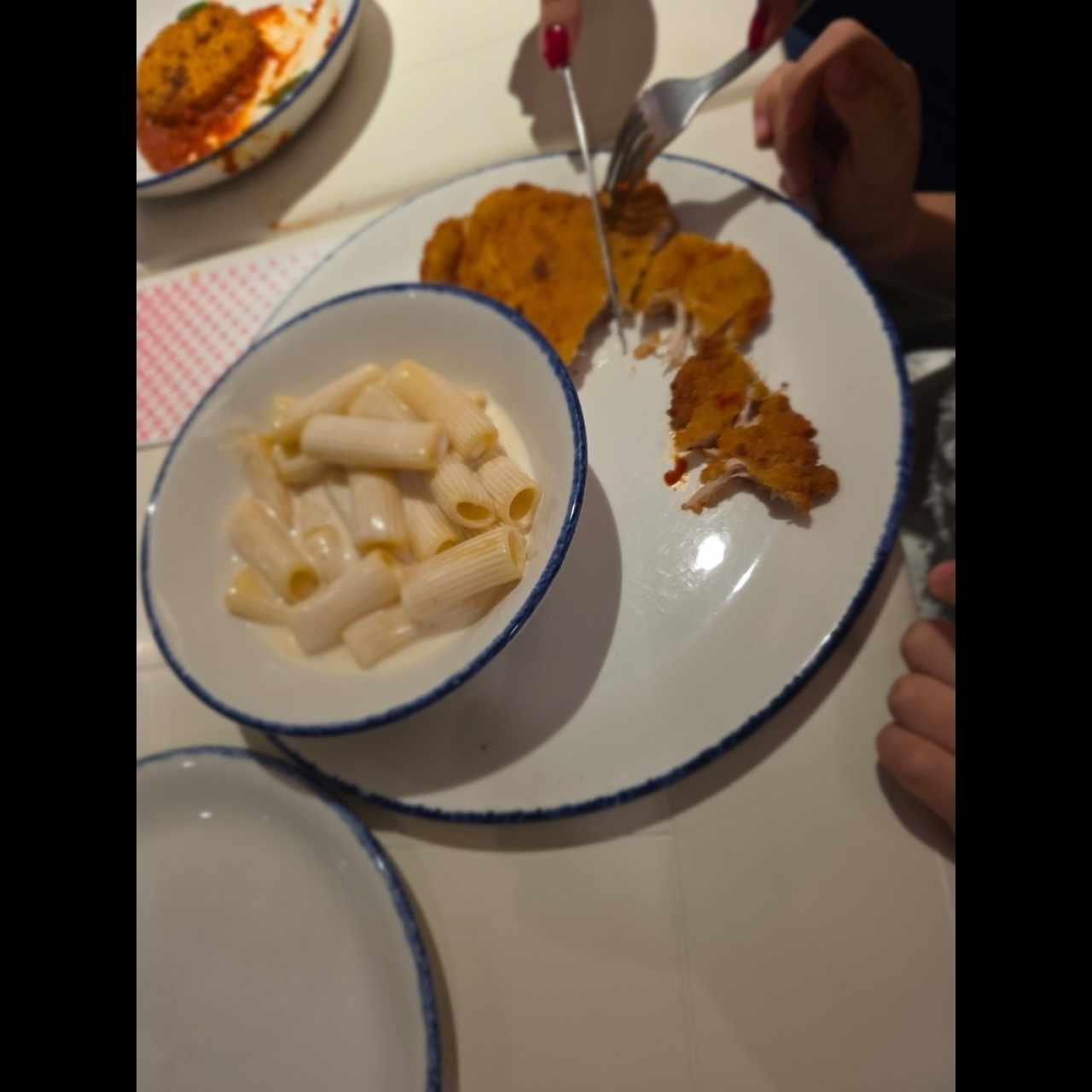 Milanesa de Pollo -niños
