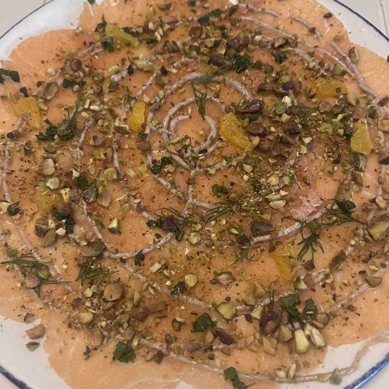 Carpaccio Di Salmone