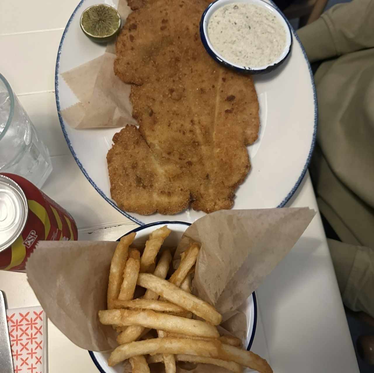 Secondi Piatti - Milanesa de Pollo