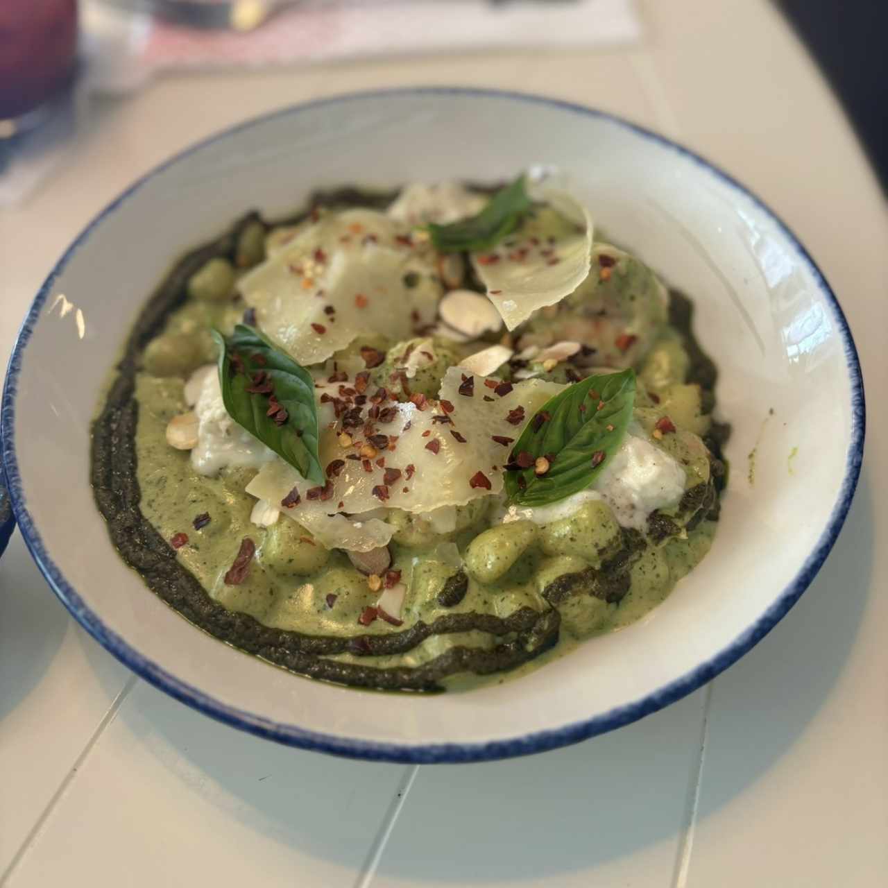 Gnocchi Al Pesto Rustico
